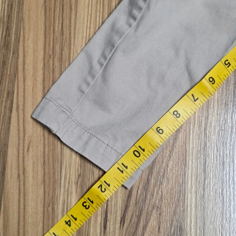 OshKosh B'gosh Chino Pants Boy's Size 24 Months Beige‎ Elastic Waist